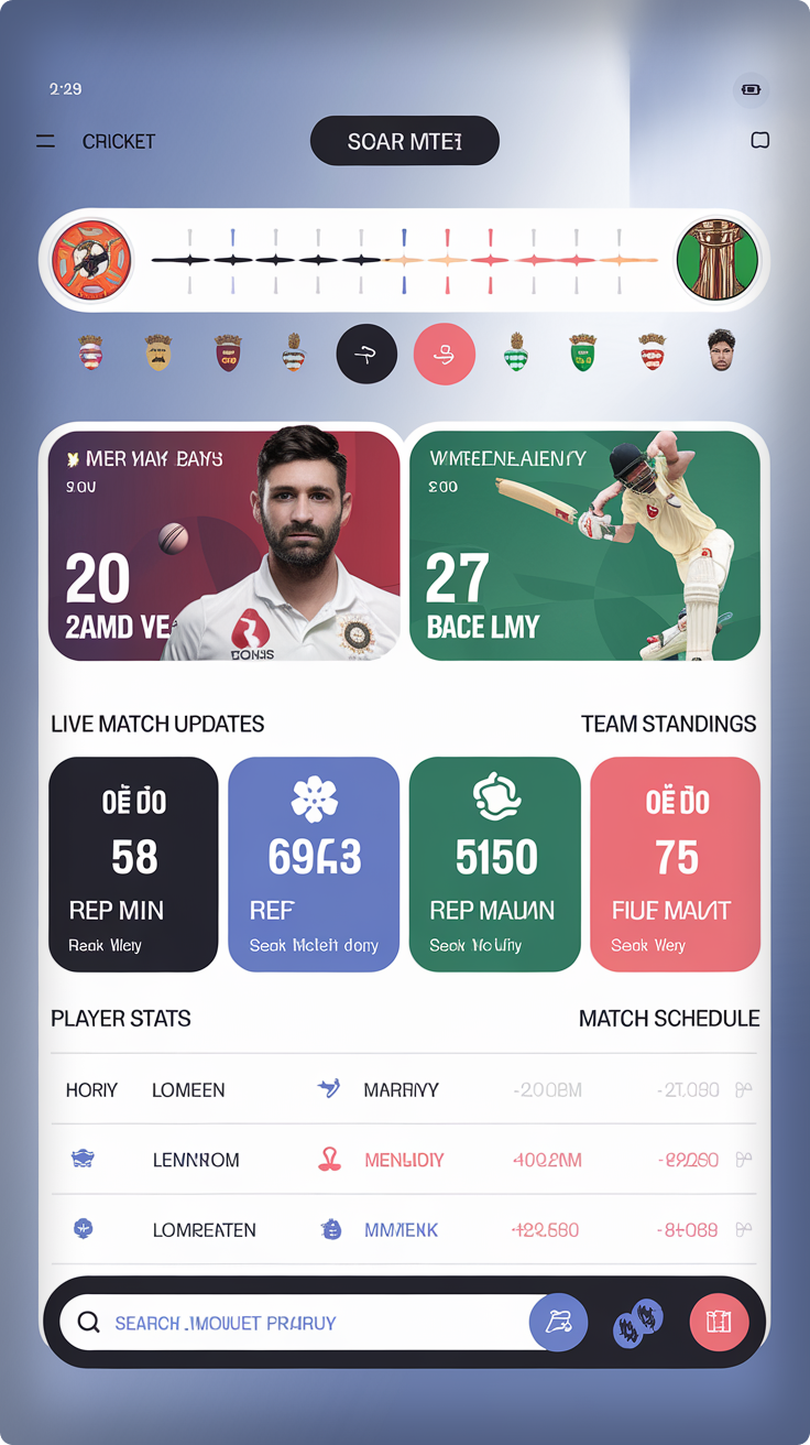 Fantasy Cricket App